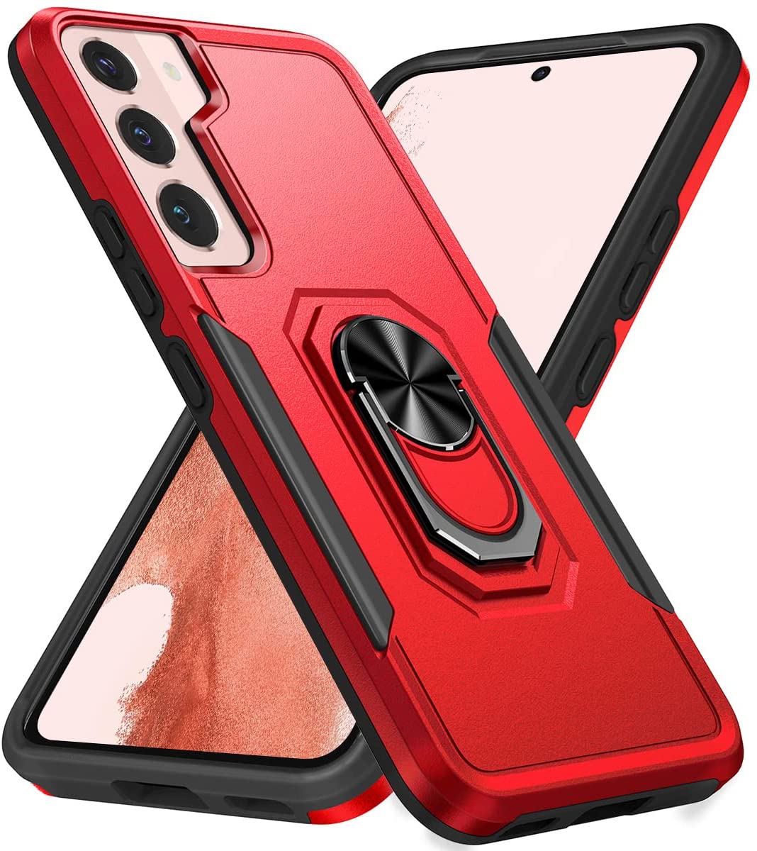 Étui à anneau robuste pour Samsung Galaxy S22 Plus Étui à anneau robuste pour Samsung Galaxy S22 Plus